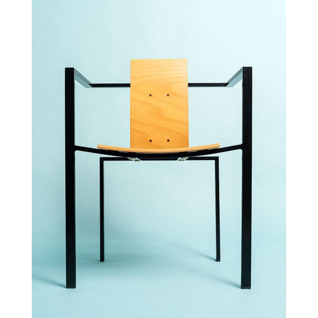 Vintage Chair by Karl Friedrich Förster, 1980s, in Flawless conditions. Designed 1980 to 1989 This piece has an...