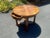 Vintage French Empire Style Round Mahogany Accent Round Table For Sale - Image 9 of 12