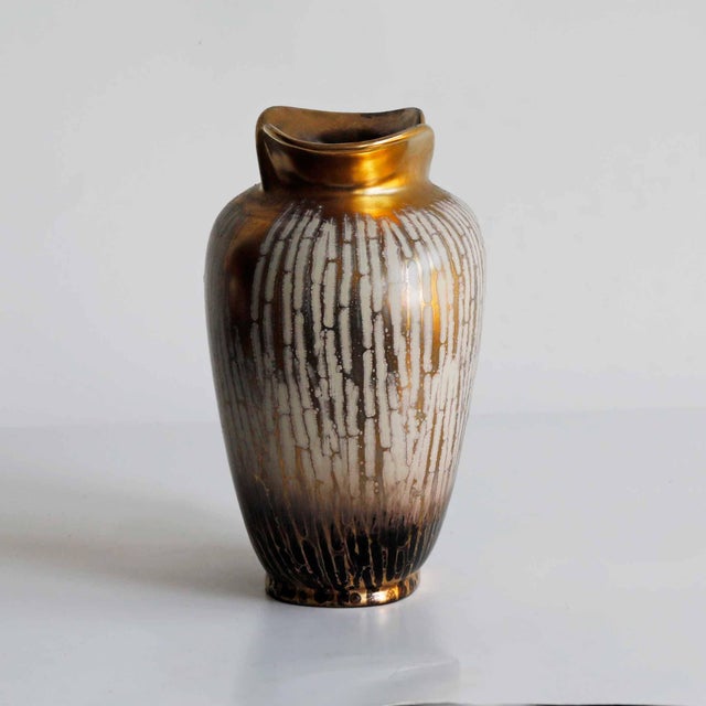 Mid-Century Modern Mid Century Ceramic Vase by Carsten's Tonnieshof For Sale - Image 3 of 4