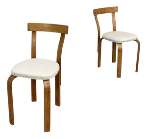 Set of Chairs attributed to Alvar Aalto from Artek, 1960s