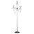 Glass Fenice Crystal 3 Lights Floor Lamp in Polished Chrome and Glass by Aggiolight For Sale - Image 7 of 7