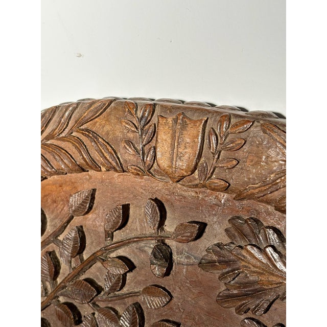Early 20th Century Folk Art Carved Monoxylous Panels, Set of 3 For Sale - Image 11 of 18