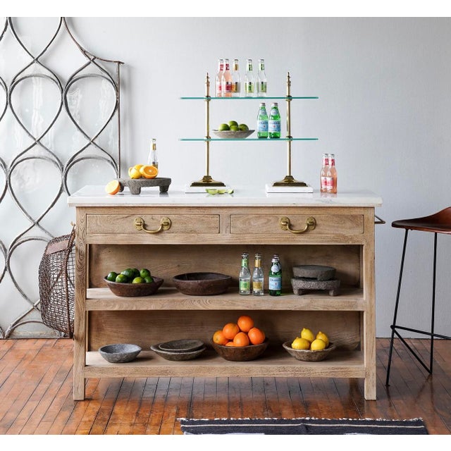 New special order item. Not vintage. Open-concept kitchens and dining spaces will find great utility with the Islands....