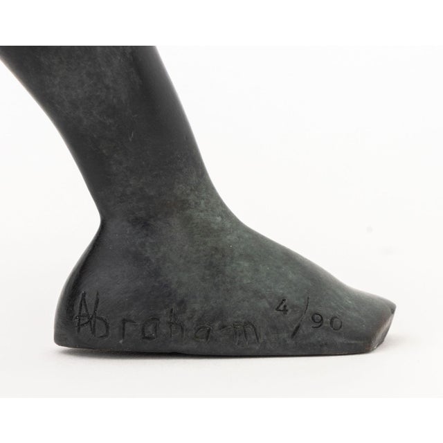 Francoise Abraham "Shopping" Bronze Sculpture For Sale - Image 12 of 14