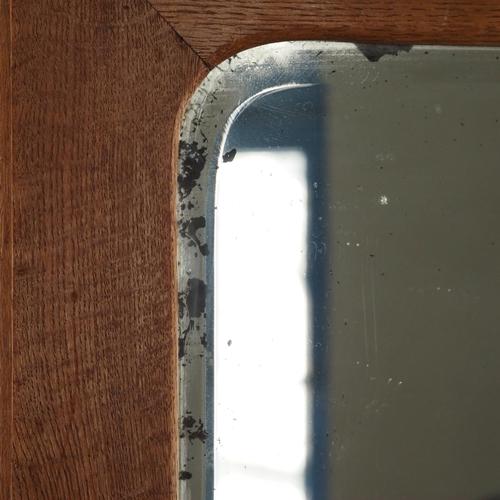 Vintage Art Deco Three-Door Wardrobe with Mirrored Door, 1930s For Sale - Image 9 of 18