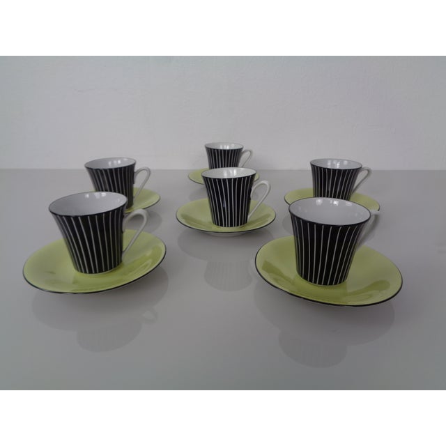 Coffee Service for 6 from Vokstedt, Germany, 1950s, Set of 17 For Sale - Image 6 of 18