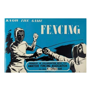 Know the Game Fencing by Amateur Fencing Association 1969 Booklet For Sale