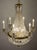 Traditional Large Italian Beaded Crystal Basket Chandelier, 1920s For Sale - Image 3 of 17