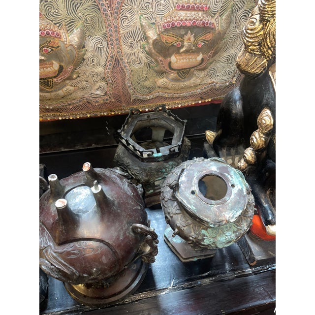 Late 19th Century Japanese Meiji Period (1868-1912) Bronze ‘Koro’ or Incense-Burner For Sale - Image 11 of 12