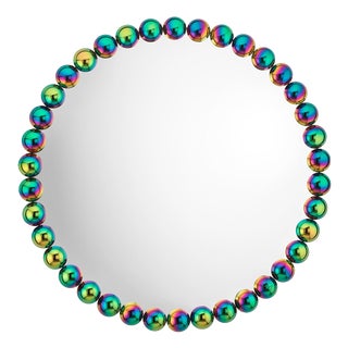 Gioiello Small Round Wall Mirror by Nika Zupanc For Sale