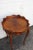 French Early 1900s Carved Inlay Round Side End Tables a Pair 6139 For Sale - Image 11 of 17