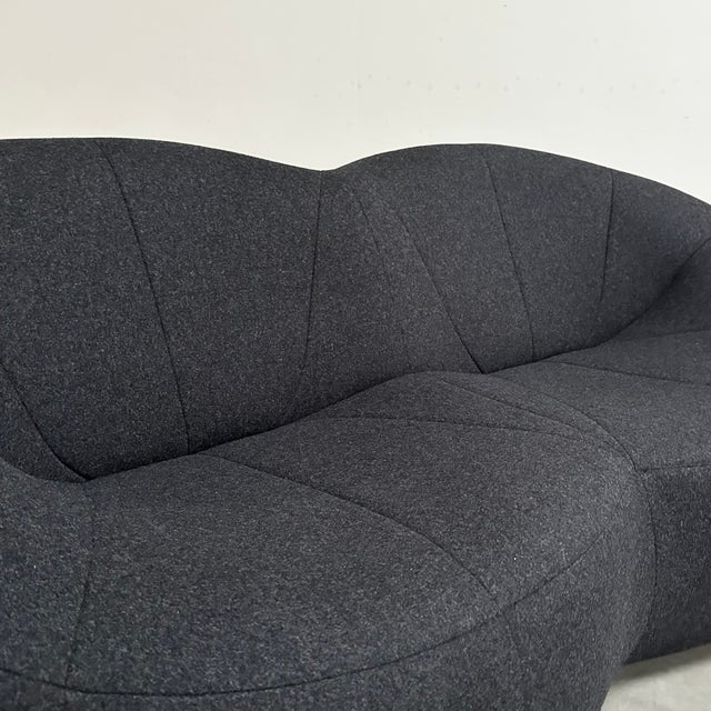 Pumpkin Two-Seater Sofa and Pouf by Pierre Paulin for Ligne Roset, 2008, Set of 2 For Sale - Image 12 of 16