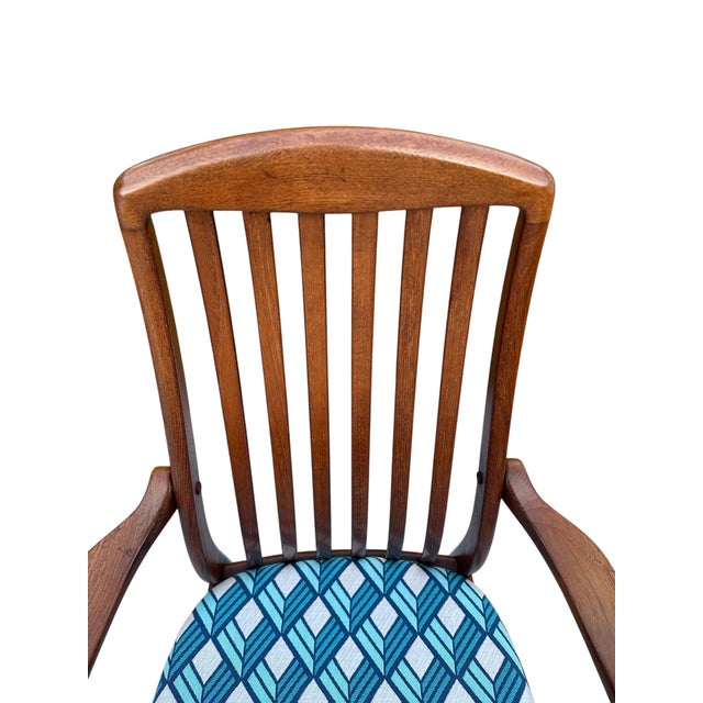 Mid-Century Modern 1960s Attributed to Andersen Mobelfabrik McDm Teak Armchair For Sale - Image 3 of 10