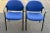 1970s Blue Desk Chairs from Ahrend De Cirkel, 1970s, Set of 2 For Sale - Image 5 of 12