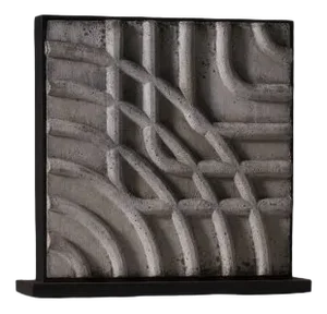 Concrete Relief Sculpture by Momcilo Milovanovic, 1970s