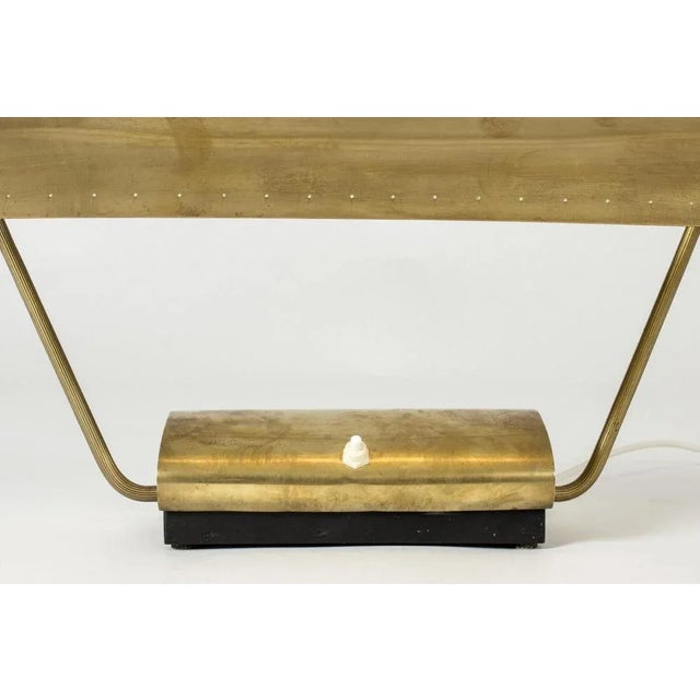 Philips Mid-Century Brass Desk Lamp from Philips, 1940s For Sale - Image 4 of 13
