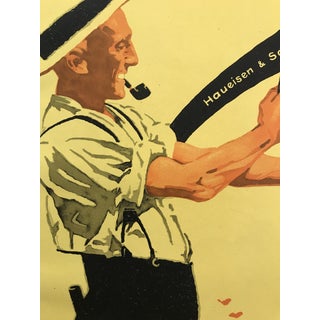 Original 1926 German Art Deco Harvesting Print, Wellsense For Sale