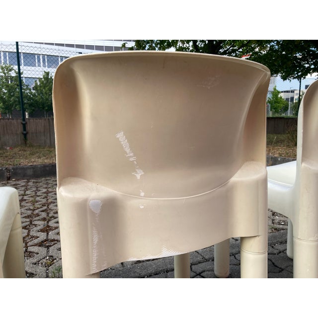 Model 4875 Dining Chair by Carlo Bartoli for Kartell, 1980, Set of 4 For Sale - Image 15 of 18