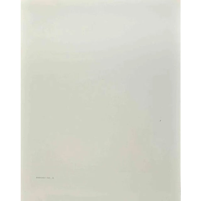 Beatrice and the Triumph of the Saints- "The Divine Comedy" - Song 23- Paradise is a woodcut print realized in 1963 for a...