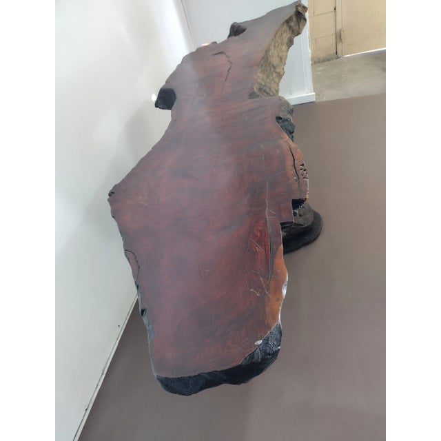 1960s Log Console Table For Sale - Image 11 of 13