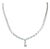 12.31 Ct Graduated Pear-Shape Diamond Necklace For Sale