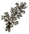 Silver and Paste Floral Brooch by Harold A. Lazarus, 1950s For Sale