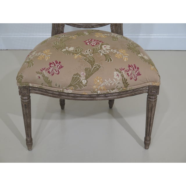 Wesley Hall Cane Back French Style Side Chair Chairish