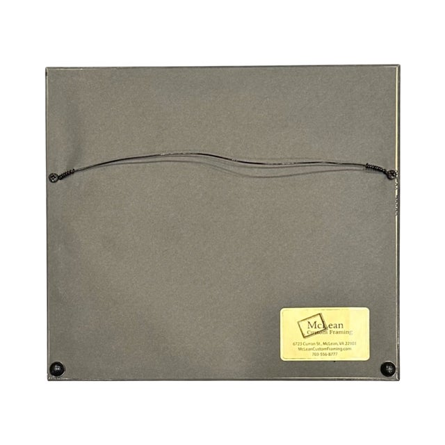 Vintage Pont-Royal Paris Hotel Framed Luggage Label For Sale In Washington DC - Image 6 of 7