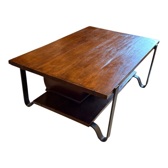 Sarreid Leonard Lodge Cocktail Table For Sale