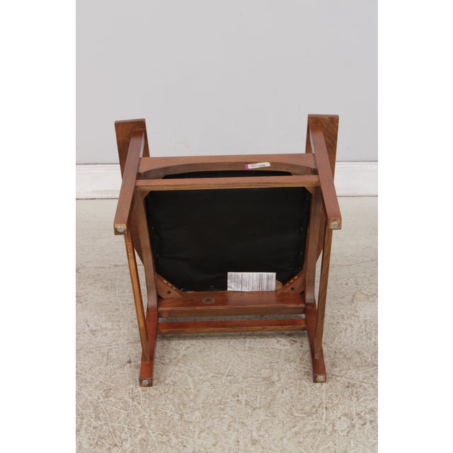 Stickley Mission Oak Harvey Ellis Armchair For Sale - Image 14 of 18