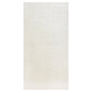 Minimalist White Moroccan-Inspired Wool Rug by Doris Leslie Blau For Sale