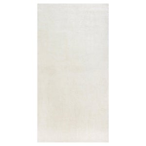 Minimalist White Moroccan-Inspired Wool Rug by Doris Leslie Blau