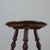 Swiss Pine Side Table with Black Marble Top For Sale - Image 4 of 8