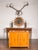 Wood Austrian Biedermeier Period Walnut Buffet with Geometric Pyramidal Marquetry For Sale - Image 7 of 12