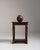 Ebonized pedestal side table in Deep Ebony Black. Finished in deep ebony black, this ebonized pedestal side table is...