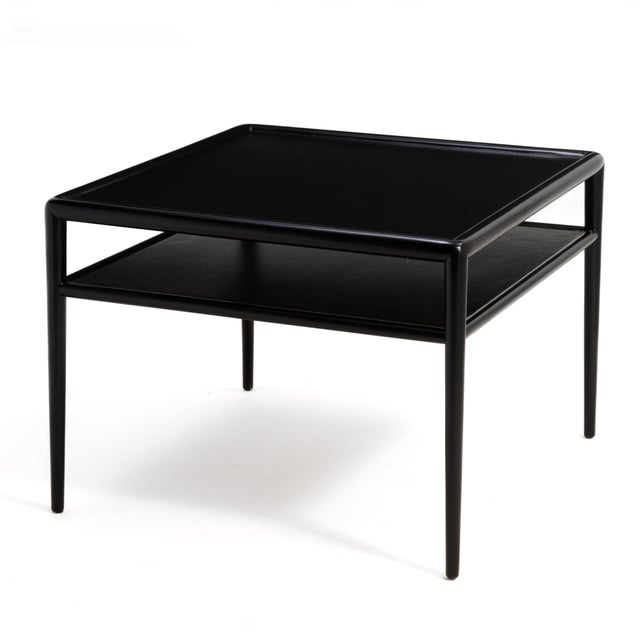 T.H. Robsjohn Gibbings Widdicomb Square Side End Tables 1950s a Pair For Sale - Image 11 of 18