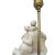Porcelain Figural Harlequin Lamp With Brass Base, Circa 1920 For Sale In Los Angeles - Image 6 of 8