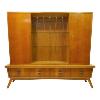 Mid-Century Modern German Living Room Cabinet, 1960s For Sale
