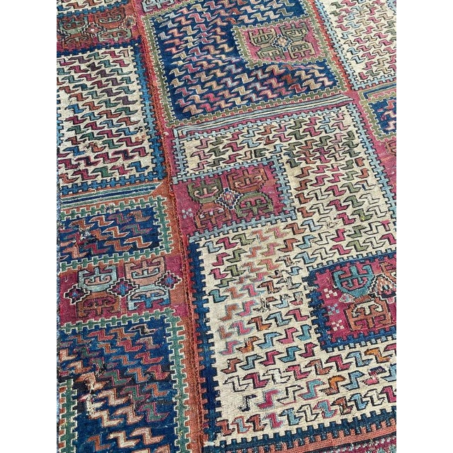 Caucasian Verneh Embroidered Kilim For Sale - Image 6 of 18