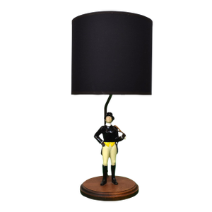 Mid 20th Century Huntswoman Lamp W/ Shade