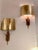 Neoclassical Brass and Bronze Wall Sconces from Maison Charles, 1970s, Set of 2 For Sale - Image 9 of 13