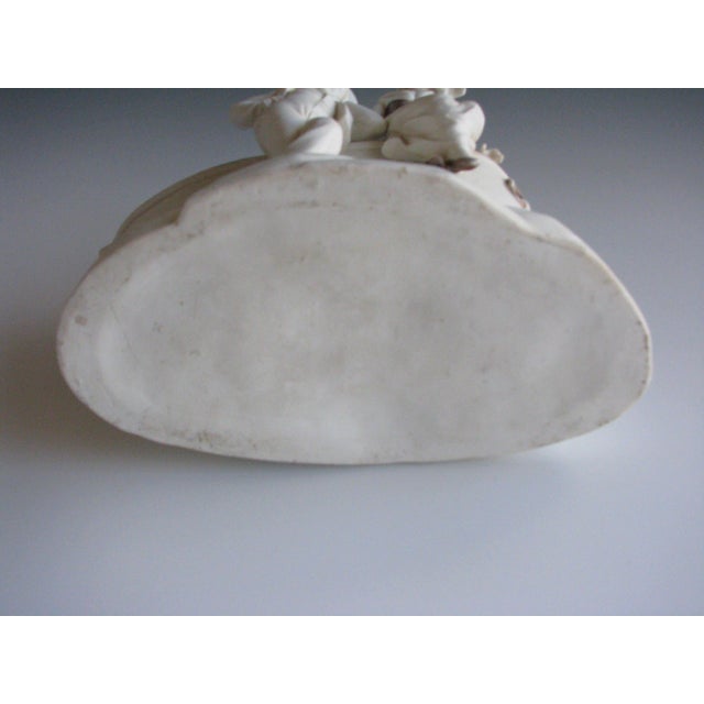 19th Century Antique German White Porcelain Bisque Figurine Chairish