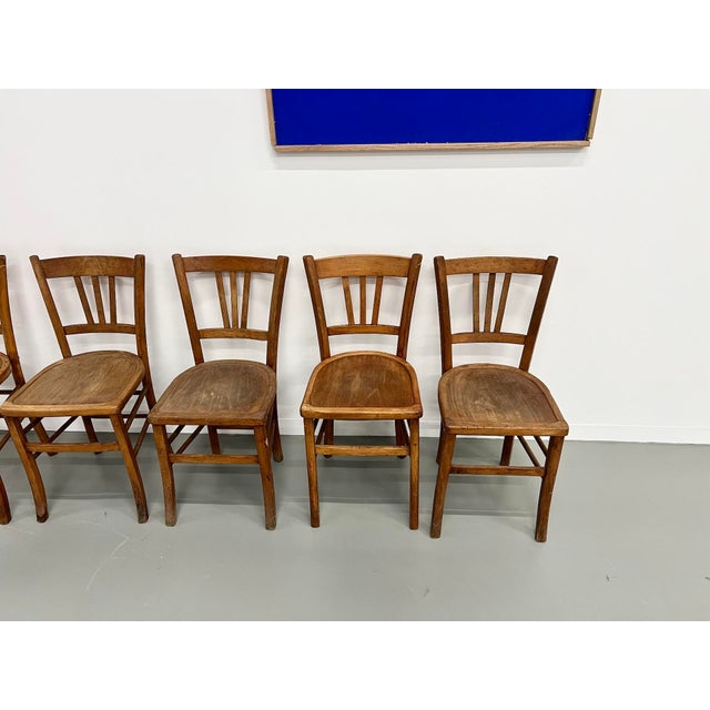 Vintage Bistro Chairs, 1960s, Set of 5 For Sale - Image 12 of 15