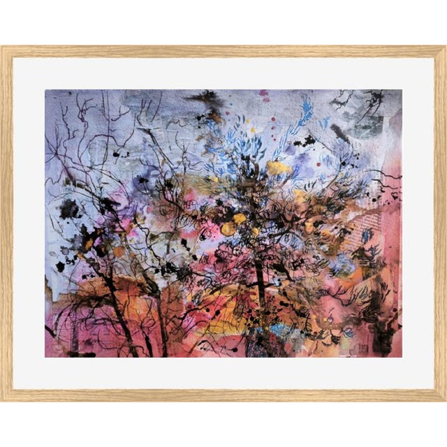 Linda Clerget, End of Day, Ink, Framed For Sale - Image 7 of 7