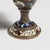 Chinese Pair of 20th Century Blue Chinese Cloisonné Vases For Sale - Image 3 of 15