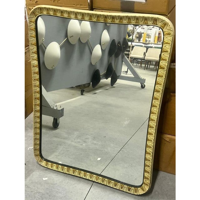 Paolo Buffa Mirror - gorgous large handcarved wood