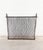 Brutalist Postmodern Hand-Forged Steel Iron Fireplace Screen and Tools For Sale - Image 10 of 14
