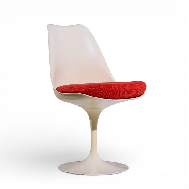 Knoll Eero Saarinen for Knoll Mid Century Tulip Side Chair - Pair For Sale - Image 4 of 13