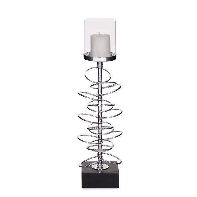 Mid-Century Modern Medium Ring Toss Candleholder For Sale - Image 3 of 5