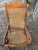 Late 19th Century Cane Back Tiger Maple Rocking Chair For Sale - Image 4 of 7